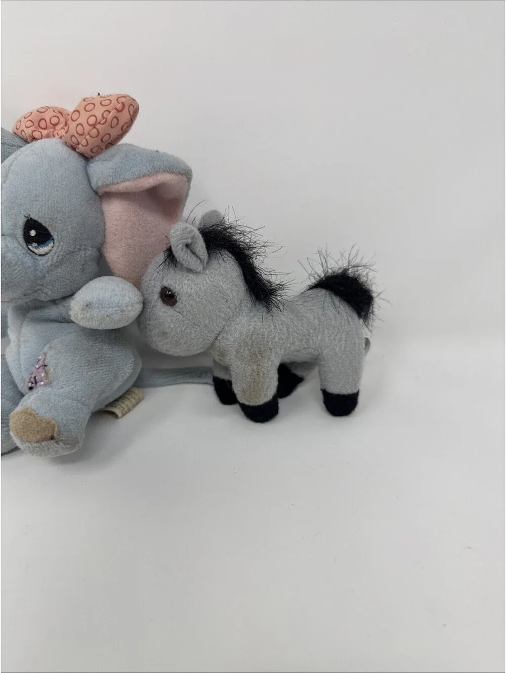 Elephant And Donkey Plush Stuffed Animals